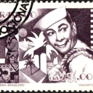 Br-Selo, 1990, C-1690 (RHM), (U), Cinema Brasileiro (Oscarito).