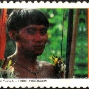 Br-Selo, 1991, C-1735 (RHM), (U). Cultura Indígena (Yanomami).