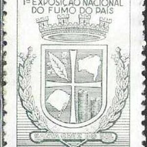 Br-Selo, 1966, C-556-RHM, (U), 1ª Exposição Nacional do Fumo, Santa Cruz/RS.