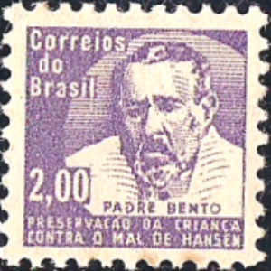 Br-Selo, 1965, H-11-C-543-RHM, (N). Campanha Contra o Mal de Hansen.