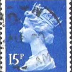 GBR Selo, (Grã-Bretanha/Europa), 1989, (N), Yt:GB 1402. Queen Elizabeth II - Decimal Machin.