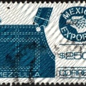 MEX Selo, (México/América do Norte), 1991, (U), Yt:MX 1447. Mexico Exports, (Mezculla).