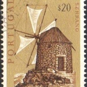 POR Selo, (Portugal/Europa), 1971, (U), Yt:PT 1101, Moinho Serrano.