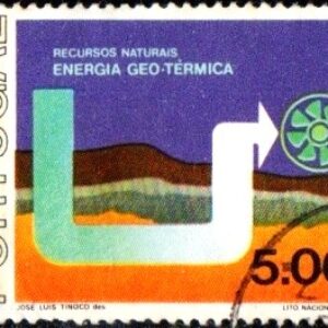 POR Selo,  (Portugal/Europa), 1976, (U), Yt:PT 1325, Geothermal Energy.