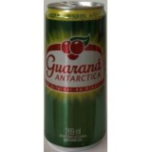 Br Latinha Refrigerante, 2019, (vazia), referência “Guaraná”, marca: Antarctica, 269ml.