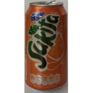 Br Latinha Refrigerante, 2019, (vazia), referência “Sukita, Laranja e Limão”, marca: Antârctica, 350ml.