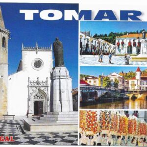 POR-Cartão Postal, (Mint), Portugal, Cidade de Tomar. Foto: Promoção e divulgação e turística, número 13901.