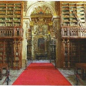 POR-Cartão Postal, (Mint), Portugal, Universidade de Coimbra, Capela de São Miguel. Foto: @vitormurta.