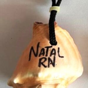 BR Chaveiro, 2024, (UNC), Título: Imagem da carapaça do caracol de escamas douradas protege do ataque com uma composição especializada em três camadas, natural do mar, referente a lembrança da cidade de Natal/RN.