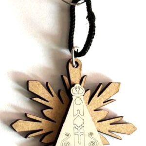 BR Chaveiro, 2024, (UNC), Título: Figura de Nossa Senhora. Souvenir de Natal/RN. Brasil.