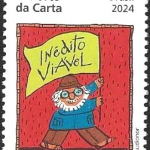 Br-Selo, 2024, (Mint), Emissão Especial. Homenagem a Paulo Freire. Local de lançamento: Recife/PE.