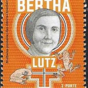 Br-Selo, 2024, SB4173, (Mint), Mulheres Pioneiras das Ciências Brasileiras (Bertha Lutz), 1º Porte da Carta.