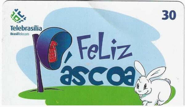 Br-Cartão Telefônico, 2000, (N), Feliz Páscoa.