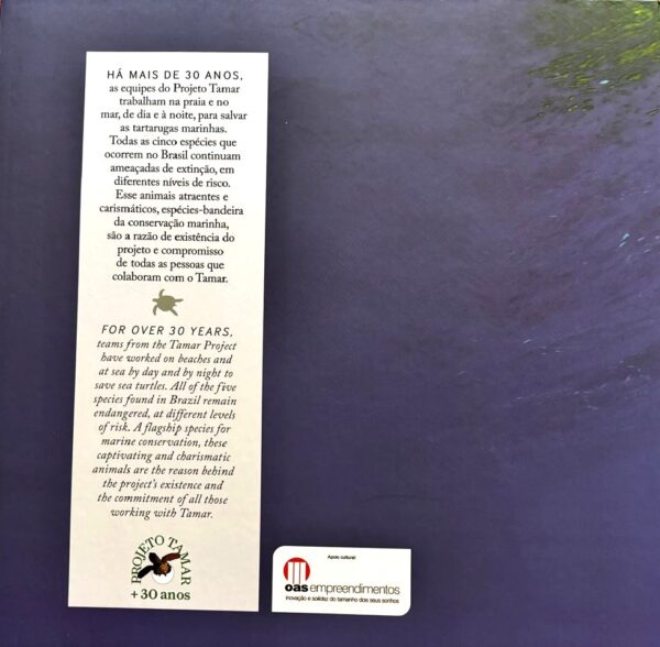 Livro: Tartarugas Marinhas e Projeto Tamar: Uma história de amor à vida. 2013, autor Otto Freitas. Editora Gensa Gráfica Freitas, José Arlete Alves Camargos, Vera Teresinha Rauber Coradin e outros, impressão e acabamento, Imprensa Oficial do Estado de São Paulo, 1ª edição, 128 páginas. - Imagem 2