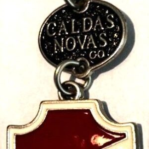 BR Chaveiro, 2025, (UNC), Título: Chaveiro Emblema: Vila Nova Futebol Clube, sediado na cidade do Goiânia/GO. Lembrança da cidade de Caldas Novas/GO. Brasil.