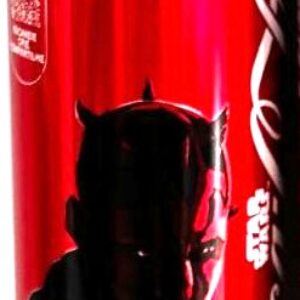 Br Latinha Refrigerante, 2025, (vazia), Coca-Cola Original, STAR WARS, personagem: Darth Maul. 310ml.