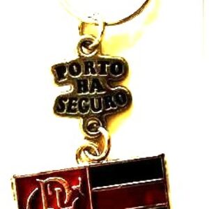 BR Chaveiro, 2018, (UNC), Título: Chaveiro Emblema: Clube Regatas do Flamengo, Rio de Janeiro. Original Chaveiros Mania. Lembrança da cidade de Porto Seguro/BA, Brasil.