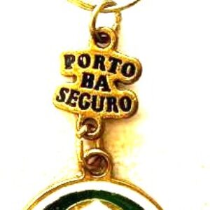 BR Chaveiro, 2025, (UNC), Título: Chaveiro Emblema: Sociedade Esportiva Palmeiras, estado de São Paulo. Original Chaveiros Mania. Lembrança da cidade de Porto Seguro/BA. Brasil.