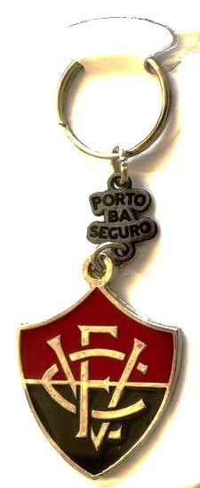 BR Chaveiro, 2025, (UNC), Título: Chaveiro Emblema do Esporte Clube Vitória, Lembrança da cidade de Porto Seguro/BA, Brasil.