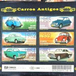 Br-Bloco, 2001, Br-Bloco, 2001, Carros antigos. Romi Iseta, DKV-Demag, Gordini, Fusca Volkswagem 1200, Sinca Chambord, Aero Willys.