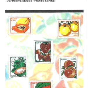 Br-Edital 01/1999 (Mint). Emissão: Selos extraordinário série Frutas (Percê em onda). Local de lançamento ECT: Local de lançamento não identificado.