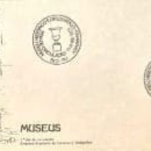 Br EPD (Envelope de Primeiro Dia), 1985, C-1474 RHM, (Mint). Museu da Inconfidência e Museu Histórico e Diplomático Itamaraty, c/ selo original colado. Rio de Janeiro/RJ (ECT). Número: 36067.