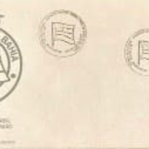 Br EPD (Envelope de Primeiro Dia), 1989, C-1662 RHM, (Mint). Clubes de futebol campeões da copa Brasil III - S. C. Bahia, c/ selo original colado. Rio de Janeiro/RJ, (ECT). Número: 01258.
