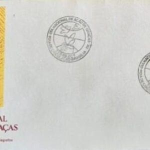 Br EPD (Envelope de Primeiro Dia), 1989, C-1660 RHM, (Mint). Ação de Graças 89 (Vela), c/ selo original colado. Brasília/DF, (ECT). Número: 010071.