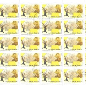 Br-Folha, 1992, C-1823 (30 selos), RHM, (CBC), (Mint), Centenário da Missão Cruls.
