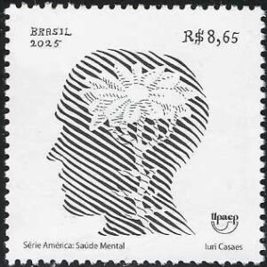Br-Selo, 2025, SB4190, (Mint). UPAEP: Saúde Mental.