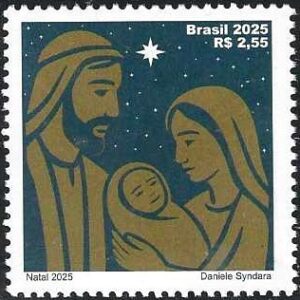 Br-Selo, 2025, SB4188, (Mint). Natal - 2025.