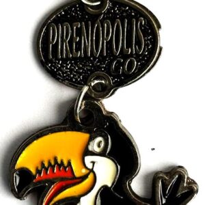 BR Chaveiro, 2026, (UNC). Título: Imagem colorida de aves do Brasil (Tucano). Lembrança da cidade de Pirinópolis/GO. Sem indicação do fabricante.