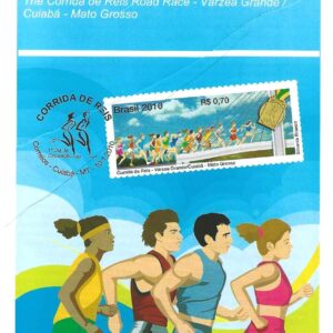 Br-Edital, 01/2010 (Mint). Emissão Especial: Corrida de Reis - Várzea Grande. Locais de Lançamento: Cuiabá e Várzea Grande/MS.