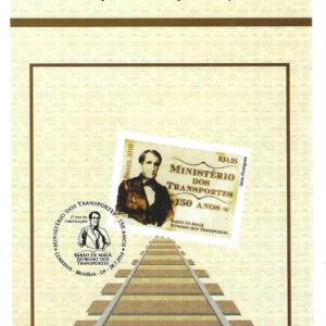 Br-Edital, 19/2010 (Mint). Emissão Comemorativa: 150 Anos do Ministério dos Transportes. Local de Lançamento: Brasília/DF.