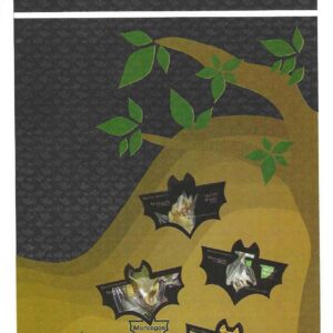 Br-Edital, 27/2010 (Mint). Emissão Especial: Morcegos - Família que ocorrem no Brasil. Local de Lançamento: São Paulo/SP.