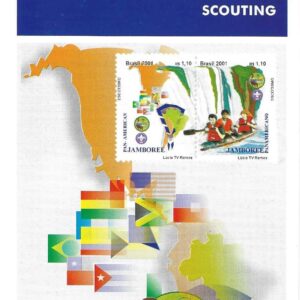 Br-Edital, 02/2001 (Mint). Emissão Especial: Escotismo. Local de lançamento ECT: Foz do Iguaçu/RS.