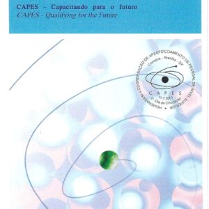 Br-Edital, 22/2001 (Mint). Emissão Especial: CAPES - Capacitando para o futuro. Local de lançamento ECT: Brasília/DF.