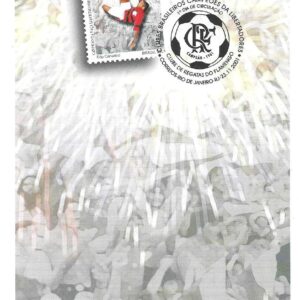 Br-Edital, 38/2001 (Mint). Emissão Especial: Clubes de Futebol Campeões da Libertadores - Clube de Regatas do Flamengo 1981. Local de lançamento ECT: Rio de Janeiro/RJ.