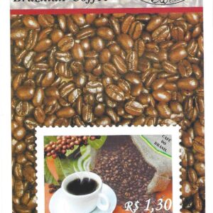 Br-Edital, 42/2001 (Mint). Emissão Especial: Café do Brasil. Local de lançamento ECT: Rio de Janeiro/RJ.