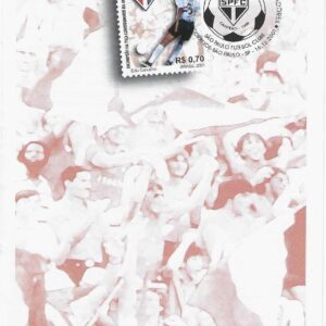 Br-Edital, 44/2001 (Mint). Emissão Especial: Clubes de Futebol Campeões da Libertadores - São Paulo Futebol Clube 1992/1993. Local de lançamento ECT: São Paulo/SP.