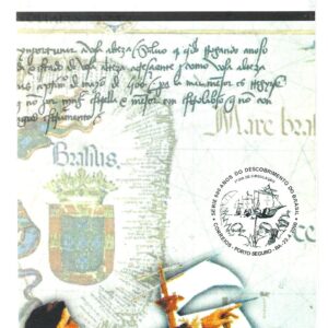 Br-Edital, 10/2000 (Mint). Emissão Especial: 500 Anos do Descobrimento do Brasil. Local de lançamento ECT: Porto Seguro/BA.
