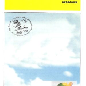 Br-Edital, 03/2000 (Mint). Etiqueta auto-adesiva (Ararajuba). Local :de lançamento ECT: Brasília/DF.