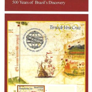 Br-Edital, 09/2000 (Mint). Emissão Especial: 500 Anos do Descobrimento do Brasil. Local de lançamento ECT: Salvador/BA.