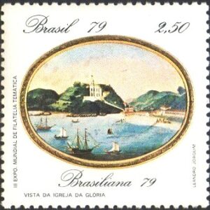 Br-Selo, 1979, C-1110-RHM, (Mint). Pinturas do Rio de Janeiro (Igreja da Glória).