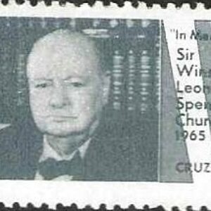 Br-Selo, 1965, C-532-RHM, (Mint), In Memoriam a Sir Winston Leonard Spencer Churchill (1874/1965).