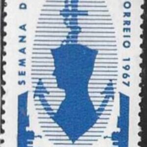 Br-Selo, 1967, C-585-RHM, (Mint), Semana da Marinha.