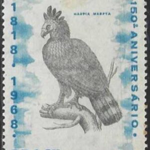 Br-Selo, 1968, C-598-RHM, (Mint), Sesquicentenário do Museu Nacional.