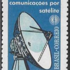 Br-Selo, 1969, C-627-RHM, (Mint), Estação terrena da Embratel para Comunicações por Satélite.