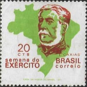 Br-Selo, 1971, C-703-RHM, (Mint). Semana do Exército, Duque de Caxias (1803-1880).