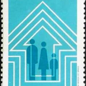 Br-Selo, 1976, C-952-RHM, (Mint). Homenagem ao Sesc e ao Senac.